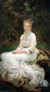 The Lady In White — Marie Bracquemond
