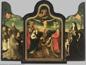 Triptych — Jacob Cornelisz Van Oostsanen