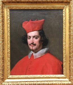 Retrato Del Cardenal Camillo Astali Pamphili — Diego Rodríguez De Silva Y Velázquez