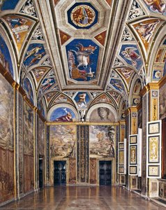 View Of The Loggia Di Galatea — 발다사레 페루치