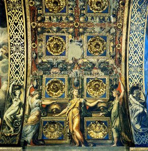 Wise Virgins Allegorical Figures And Plants — Parmigianino
