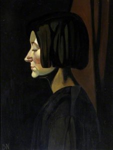 1917 (portrait Of Edie) — Ben Nicholson Om