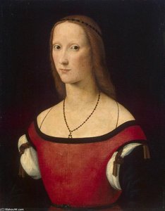 Portrait Of A Woman — 로렌초 코스타 (장로)