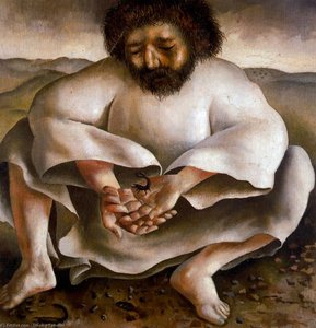 Chist In The Wilderness. The Scorpion — Sir Stanley Spencer