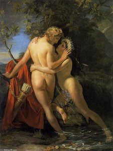 The Nymph Salmacis And Hermaphroditus — François Joseph Navez