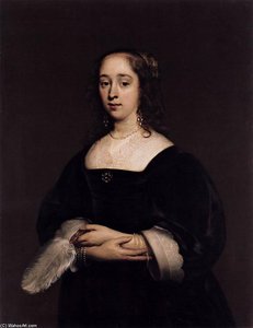 Portrait Of A Woman — Cornelius The Elder Jonson Van Ceulen