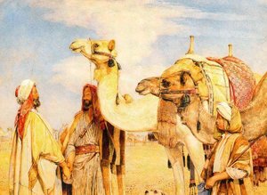Greetings In The Desert — John Frederick Lewis