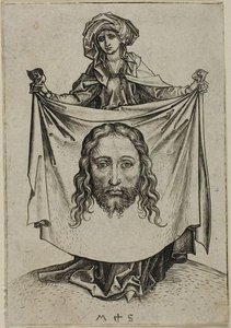 St.veronica — Martin Schongauer