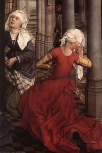 L'autel Retable : Les Sept Sacrements (détail) (9) — Rogier Van Der Weyden