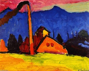 Fabbrica Ad Oberau — Alexej Von Jawlensky