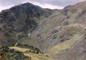 A Wet Day On Moel Hebog — Frederick William Hayes