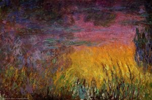 Tramonto (metà Sinistra) — Claude Monet