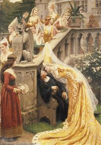 Because They Say Such Beautiful Things — Edmund Blair Leighton