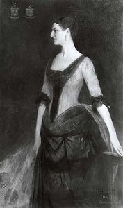 Mrs. Delancey Kane (eleanora A. Iselin) (ca. 1851 1938), (painting) — Thomas Wilmer Dewing