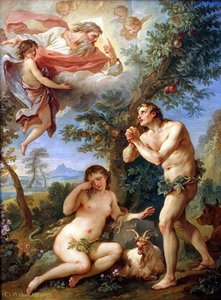 The Expulsion From Paradise — Charles-joseph Natoire