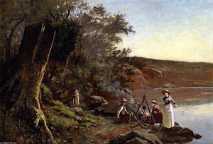 Picnic At Studley Park — Frederick Mccubbin