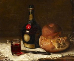 Still Life With A Bottle Of Benedictine — マーク・ガートラー