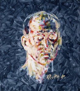 Self-portrait — Alfred Freddy Krupa
