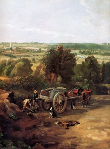 Stour Valley And Dedham Village — John Constable