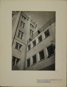 Haus Des Volkes Probstzella, Passageway Corner (architect Alfred Arndt) — Alfred Arndt