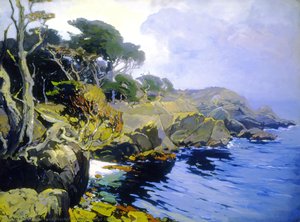 Mist-veiled Days, Monterey — Franz Bischoff