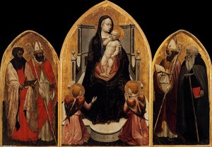 San Giovenale Triptych — Masaccio