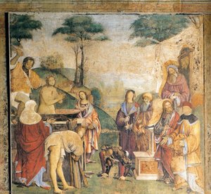 Legend Of Sts Cecilia And Valerian, Scene 8 — Francesco Francia (francesco Raibolini)
