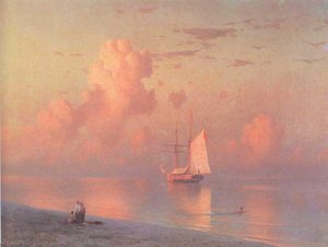 Der Sonnenuntergang — Iwan Aiwazowski