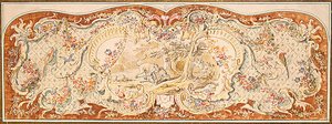Design For The Upholstery Of A Canape — Jean-baptiste Oudry