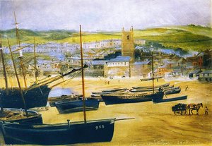 Net Day At St. Ives — John Edward Brett