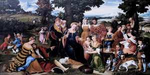 The Finding Of Moses — Bonifazio Veronese