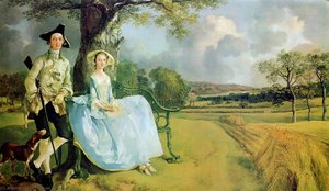 Mr. And Mrs. Andrews — Thomas Gainsborough