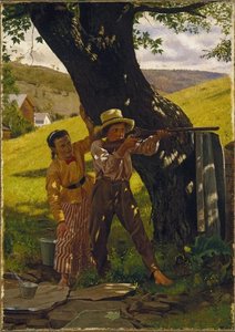 A Sure Shot — John George Brown