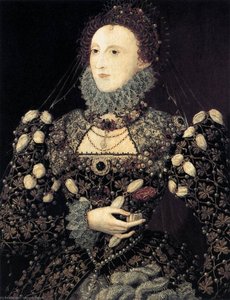 Portrait Of Elizabeth I, Queen Of England — Nikolas Hilijard