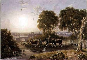 Landscape With Droverslandscape With Drovers — George Barret The Elder