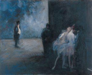 Backstage―symphony In Blue — Jean Louis Forain