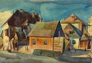 A View From Kazimierz — Władysław Skoczylas