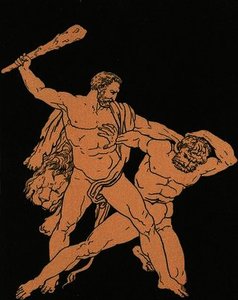 Hercules And Cacus — Бартоломео Пинелли