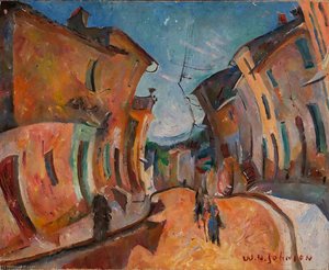 Street In Cassis — William H. Johnson