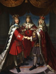 Alliance Of Kings Frederick I. In Prussia, August Ii The Strong And Frederick Iv Of Denmark — Samuel Theodor Gericke
