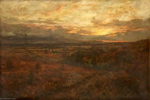 The Close Of A Stormy Day, Vale Of Clwyd — John Finnie