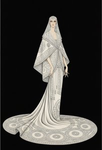 Radial Lace And The Silvered Silhouette — Valentin Laurent De Courcey