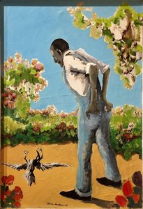 Death Of The Crow — Benny Andrews