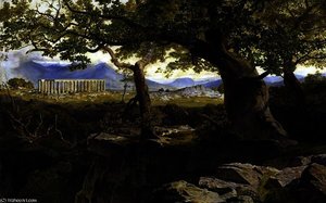 The Temple Of Apollo At Bassae — Edward Lear