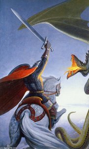 The Battle With The Dragon — Konstantin Alexeyevich Vasilyev