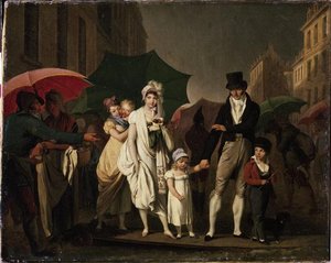 La Lluvia — Luis Leopoldo Boilly
