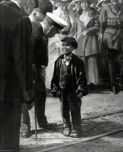 King George V At Doxford's Shipyard, 16 June 1917 — John Archibald Alexander Berrie