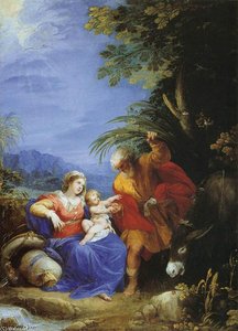 The Rest On The Flight Into Egypt — Giuseppe Cesari
