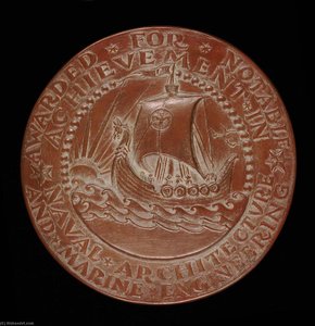 David W. Taylor Medal Awarded For Notable Achievement In Navy Architecture And Marine Engineering (reverse) — Anthony De Francisci
