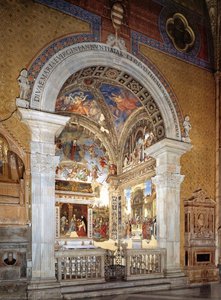 Vue De La Chapelle Carafa — Filippino Lippi